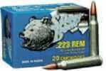 223 Rem 62 Grain Hollow Point 20 Rounds BEAR Ammunition 223 Remington